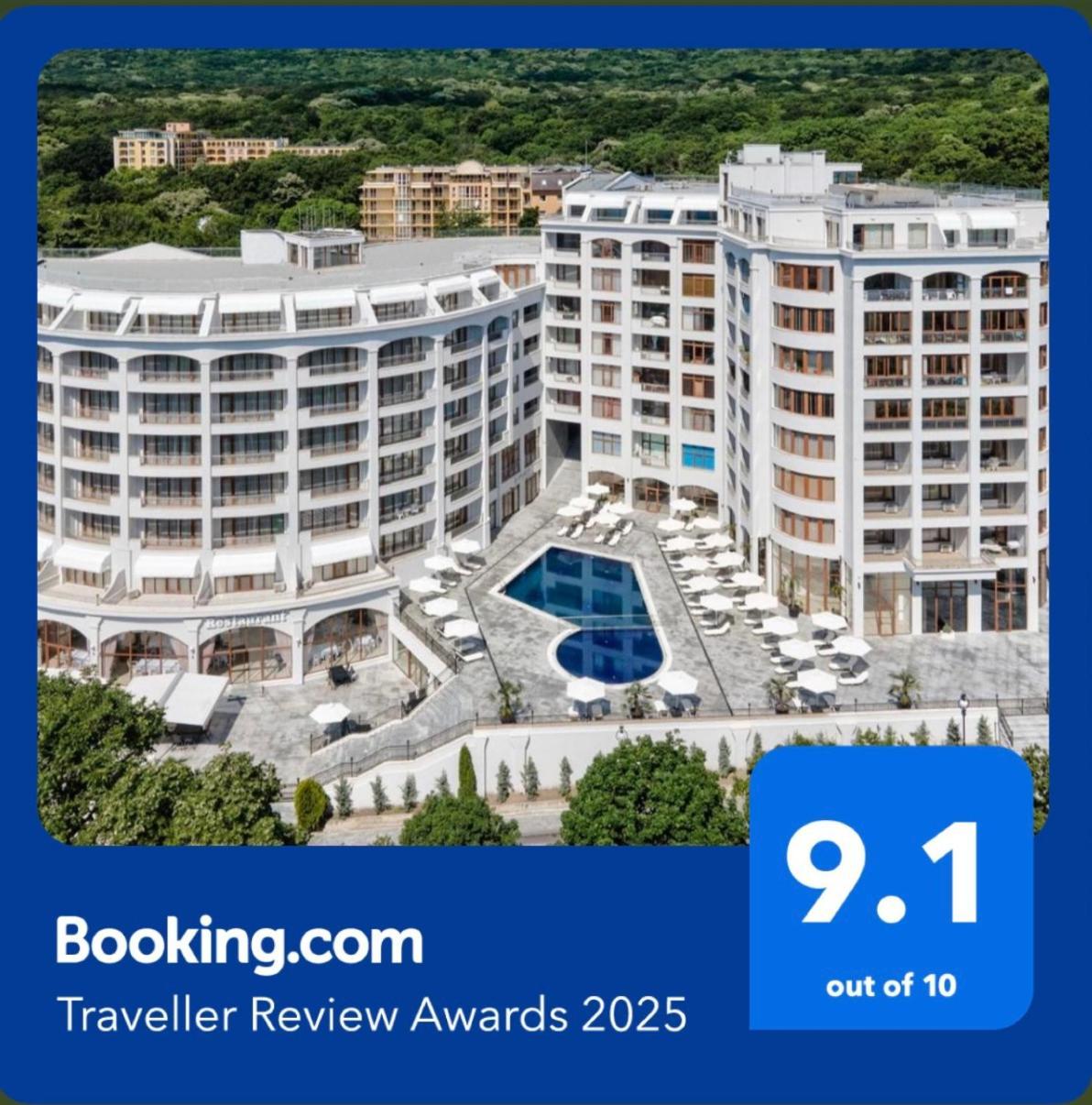 Continental Apartments Golden Sands Exteriör bild
