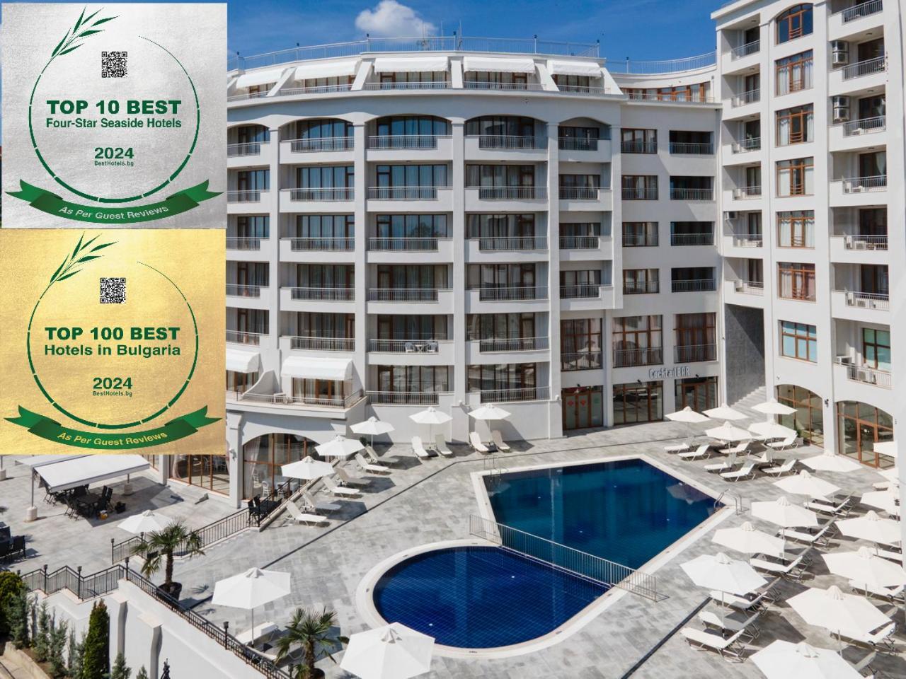 Continental Apartments Golden Sands Exteriör bild