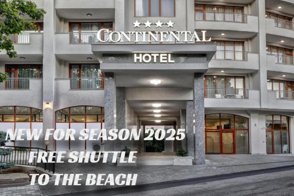 Continental Apartments Golden Sands Exteriör bild